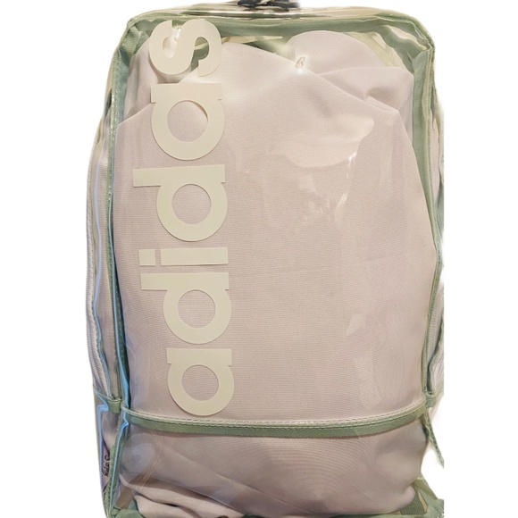 Adidas Transparent Backpack with Exposed Zipper main image 10